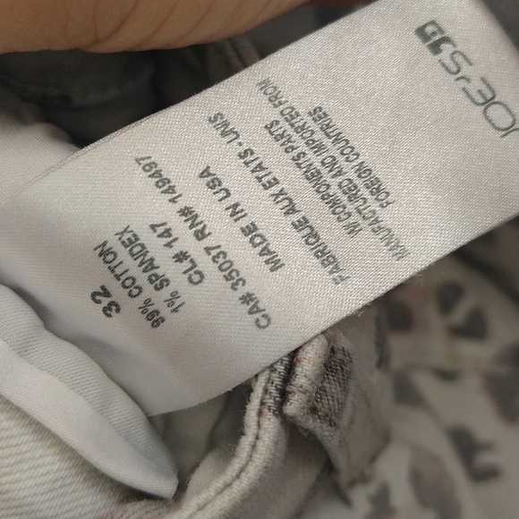 NWT Women's Joe's Jeans The Callie High Rise Cropped Boot Size 32 Leopard Print - Picture 12 of 12